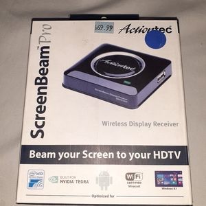 Actiontec ScreenBeam Pro Wireless Display Receiver Beam Your Screen to Your HDTV